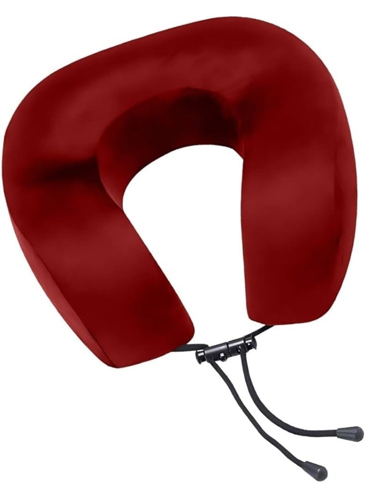 Medical Travel Neck Pillow with Antibacterial Memory Foam – Ergonomic Support for Comfortable Sleep - Image 1